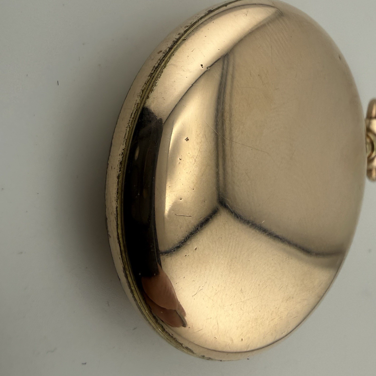 1907 Hampden General Stark 12s 15j Gold Filled Case Pocket Watch – Running