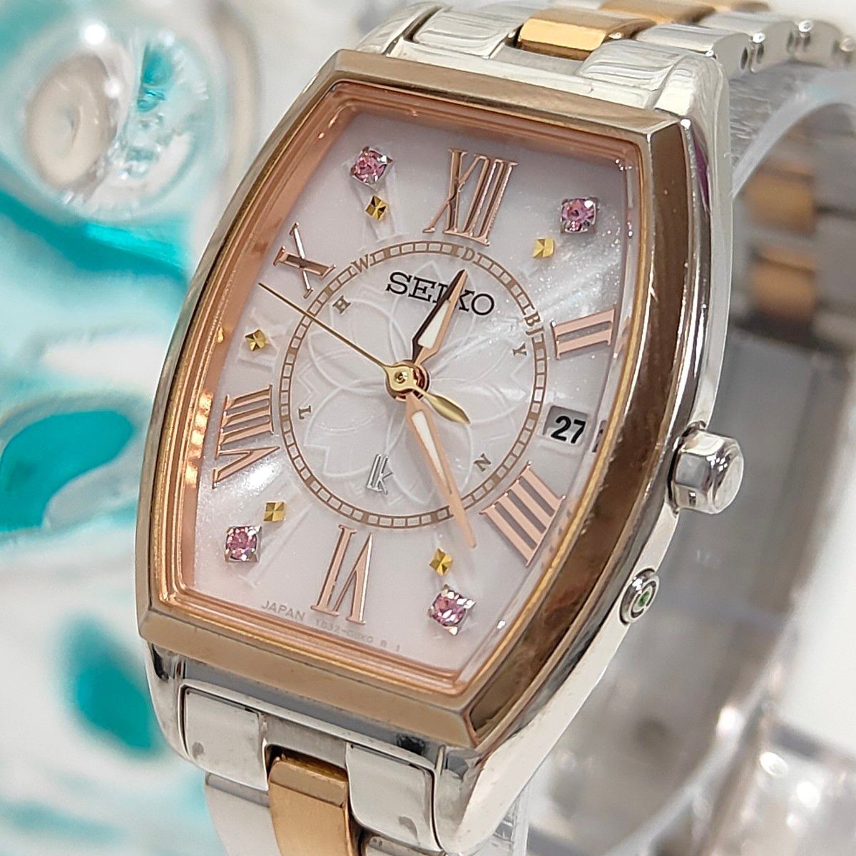 SEIKO LUKIA SSVW198 Radio Solar Limited Pink Watch