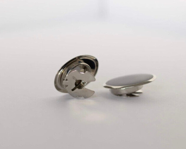 BRAND NEW Black Button Covers for Men Shirts. Cuff Enhancers. Tuxedo Swank OVAL