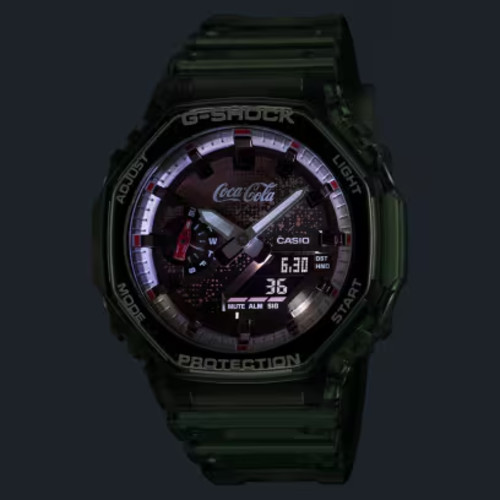 G-Shock x Coca-Cola 140th GA-2100CC-3AJR Green Bottle Glass Design NEW 2026 PSL