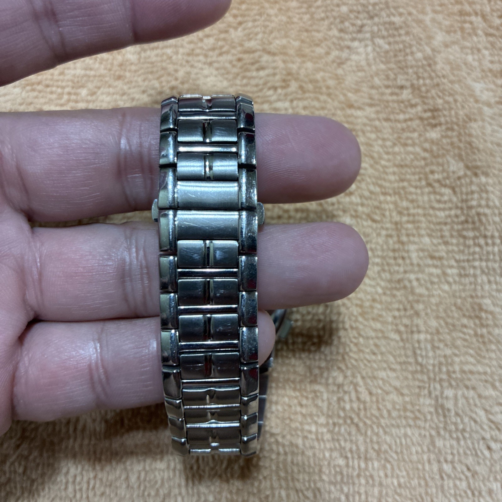 Citizen Eco-Drive Chronograph Silver Wrist Watch Men’s – Used Mint