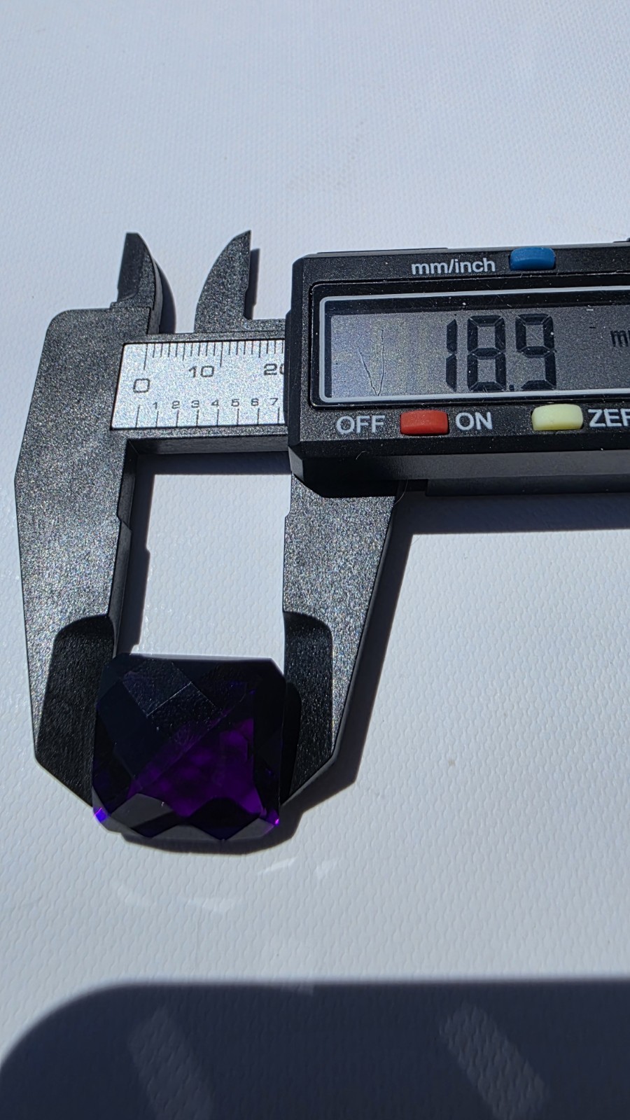 Purple Amethyst Cut Transparent Oval/Round/Rectangular 24.6-17.4mm 6pc