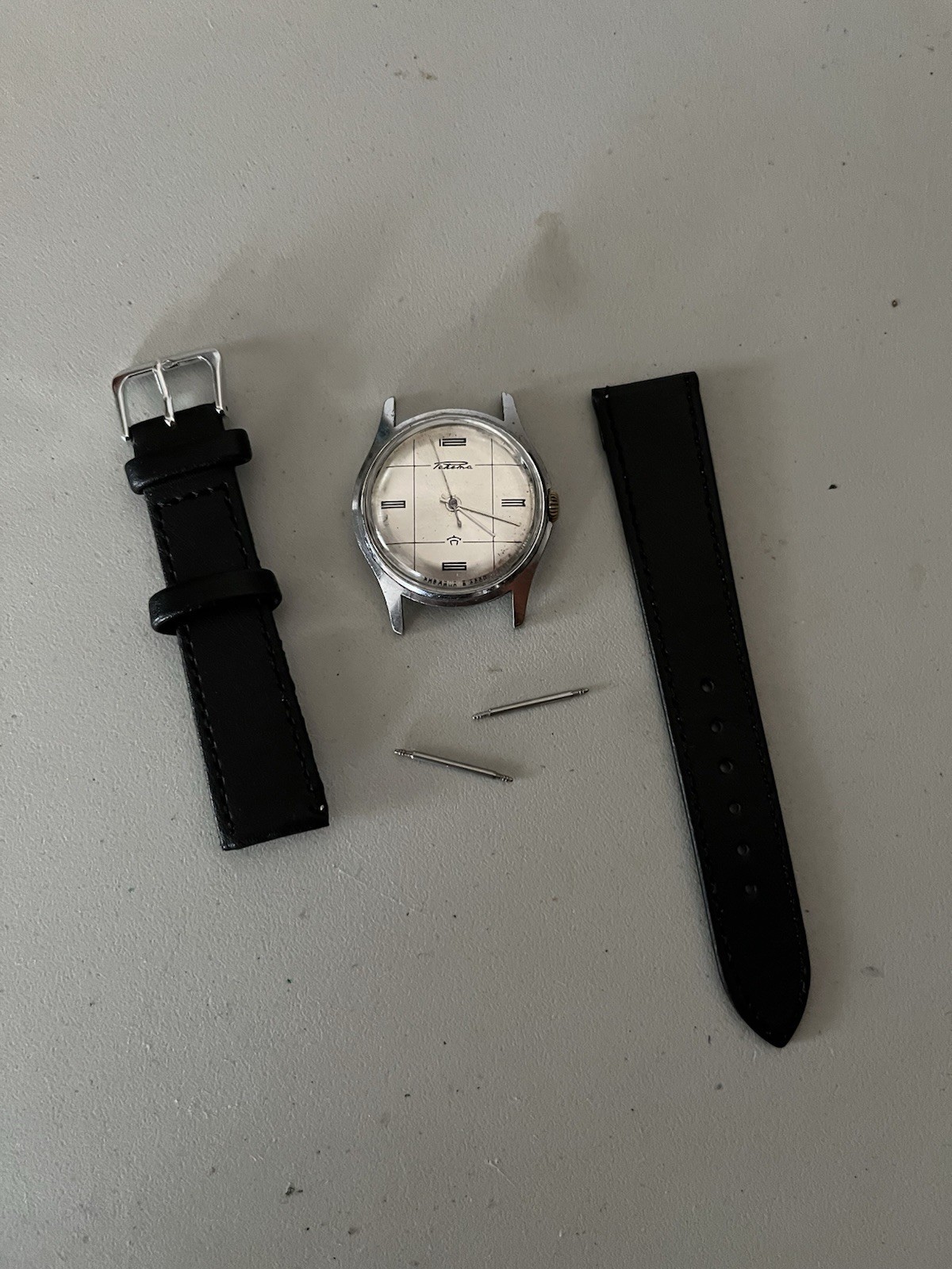 Rare Vintage Raketa 2609A 21 Jewels Soviet Era USSR Mechanical Watch Serviced