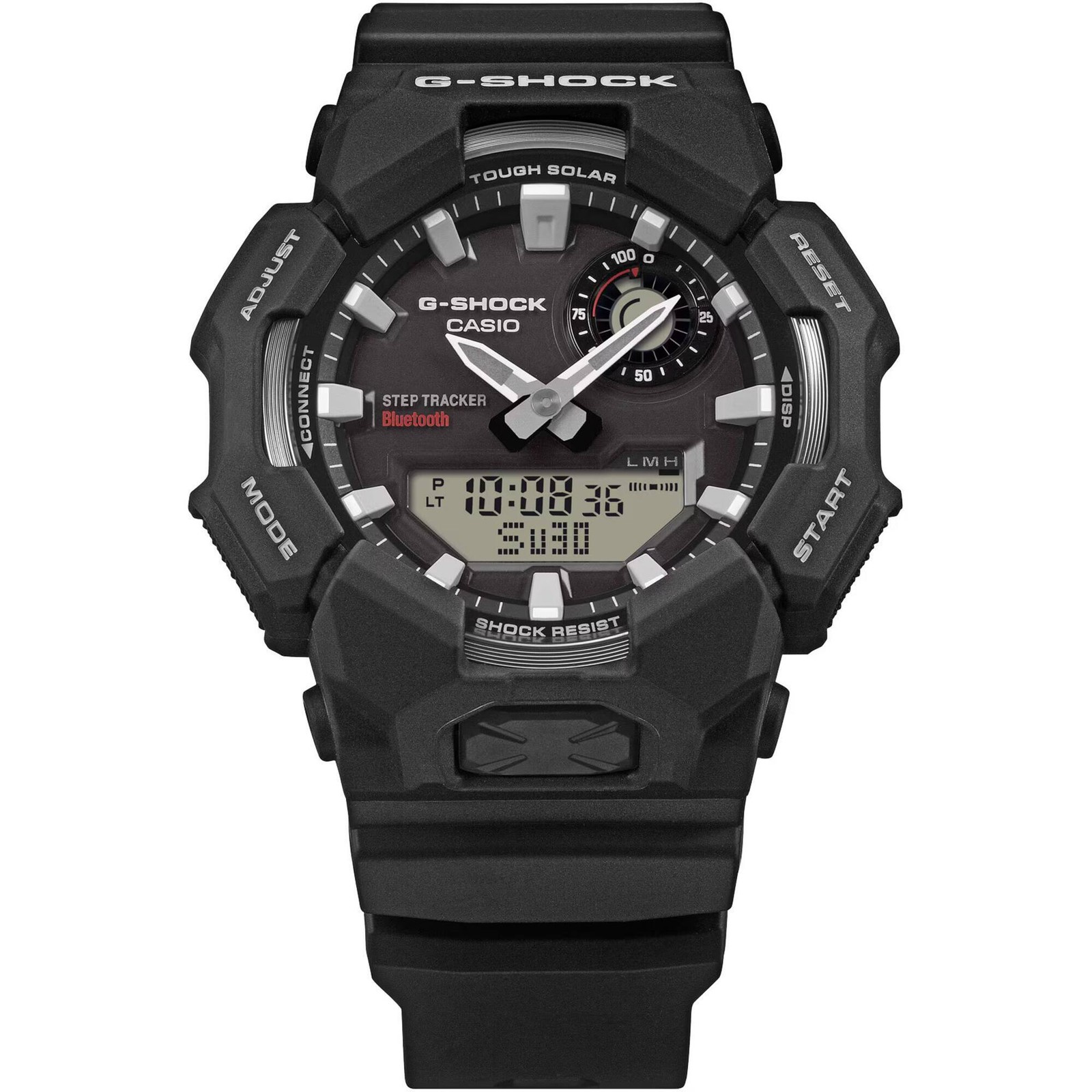 Casio Men’s Watch G-Shock World time Alarm Grey Dial Black Strap GA-B010-1ACR