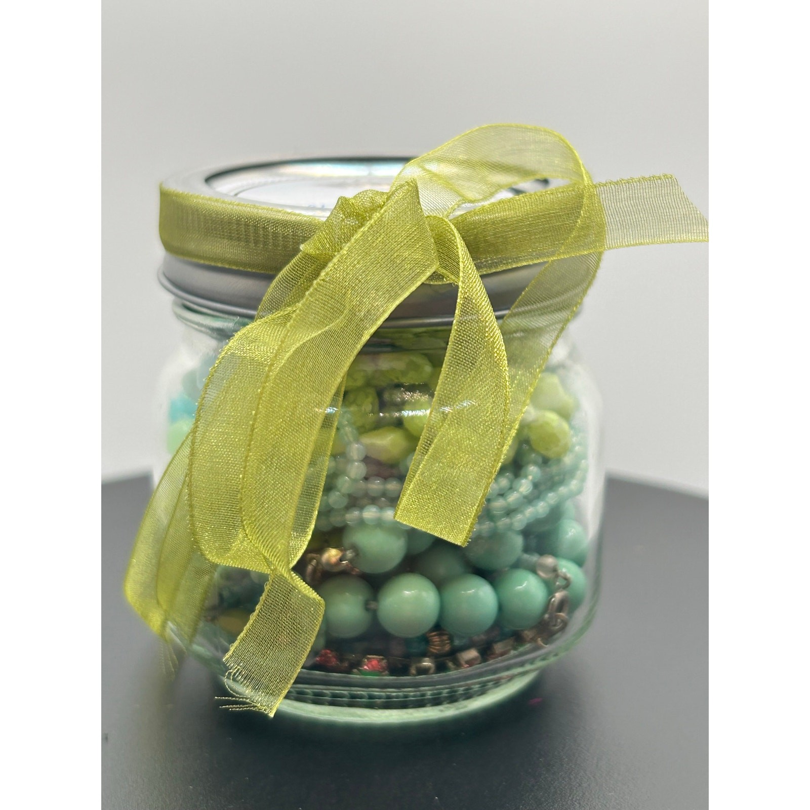 Prom & Wedding, Graduation, Jewelry Mystery Jar – Seafoam Green Collection