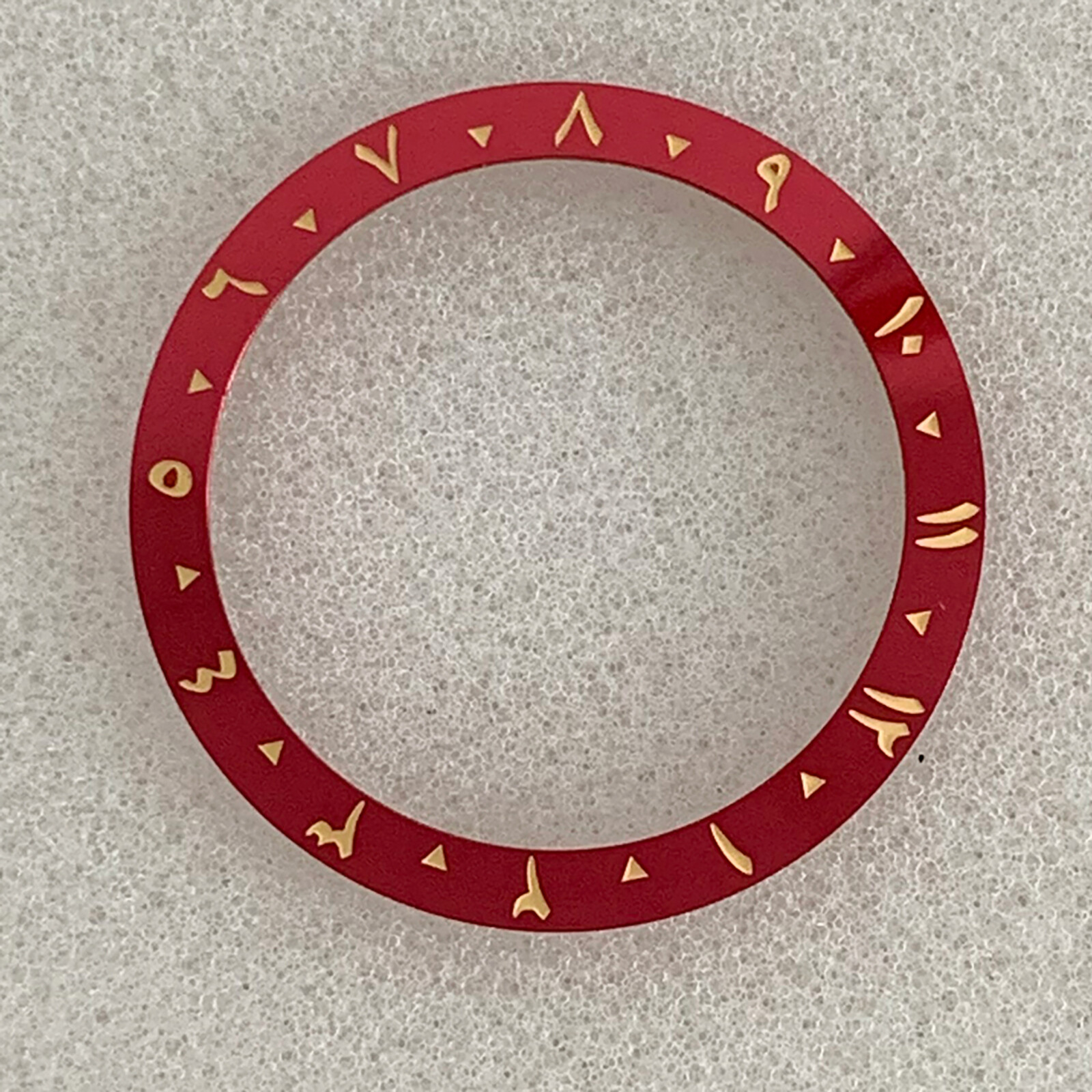 38mm*30.5mm Watch Bezel Insert For 40MM SUB GMT Watch Replacement Accessories