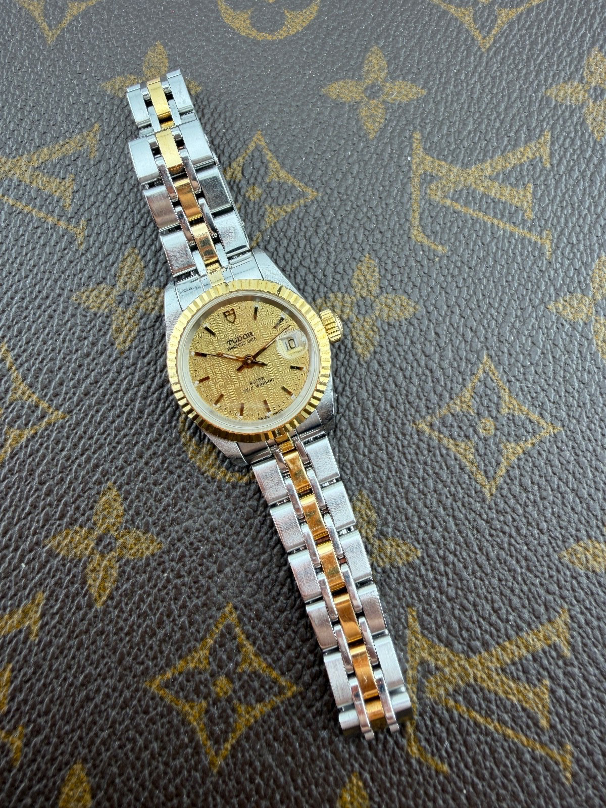 Tudor Princess Lady Steel-Gold Warranty Original Top Condition Swiss