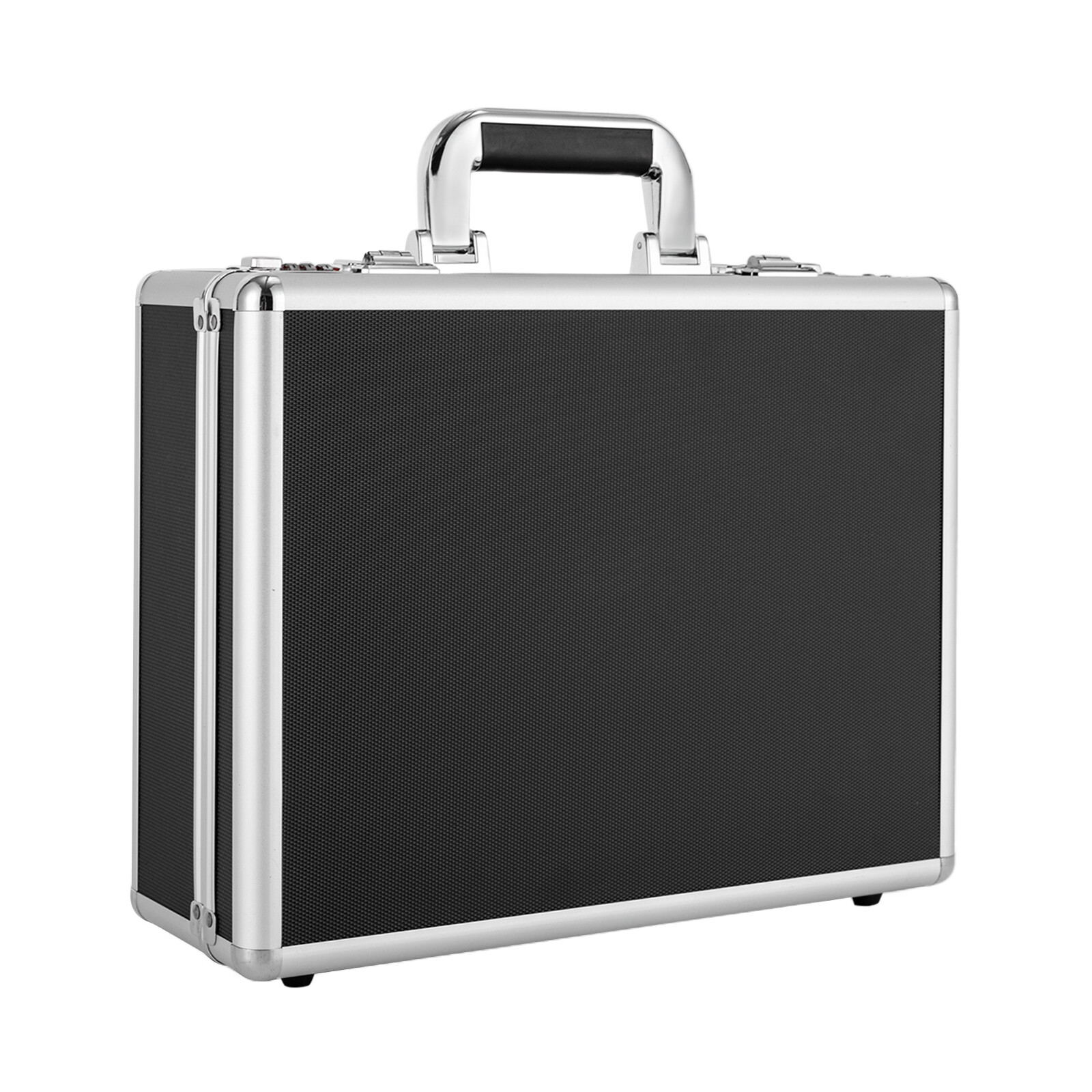 18 Slots Locking Display Storage Watch Box Briefcase Watches Collectors Black