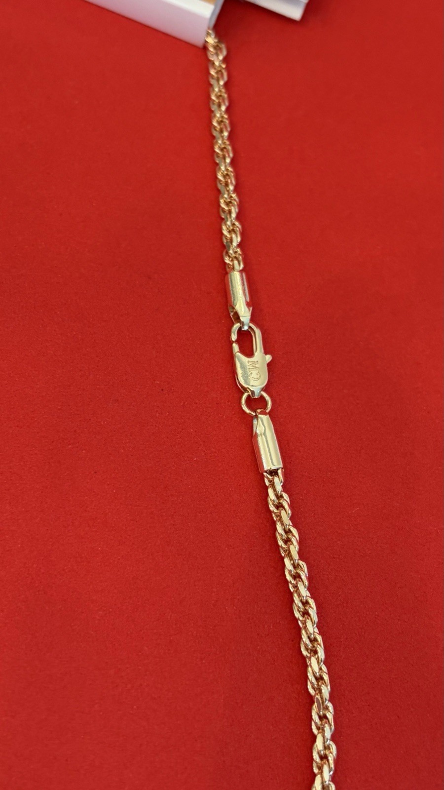Essentials 18K Gold Over Brass Silver Plated 18 InchChain Necklace NWT