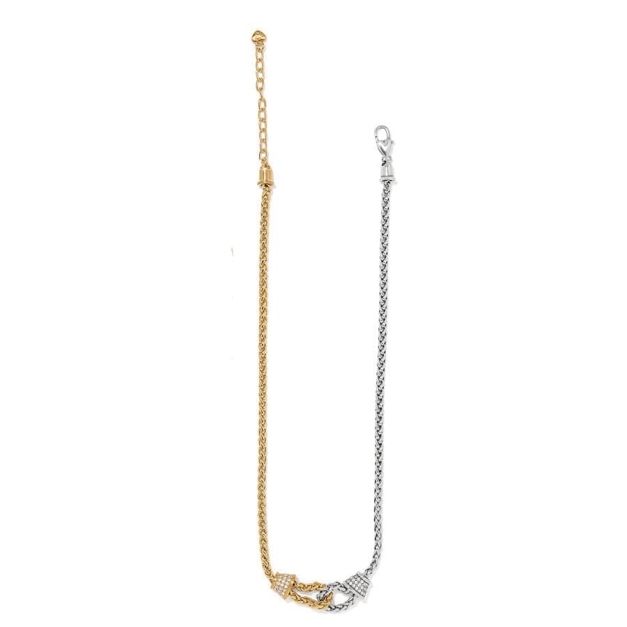 Brighton Meridian Ventus Two Tone Short Necklace 18″