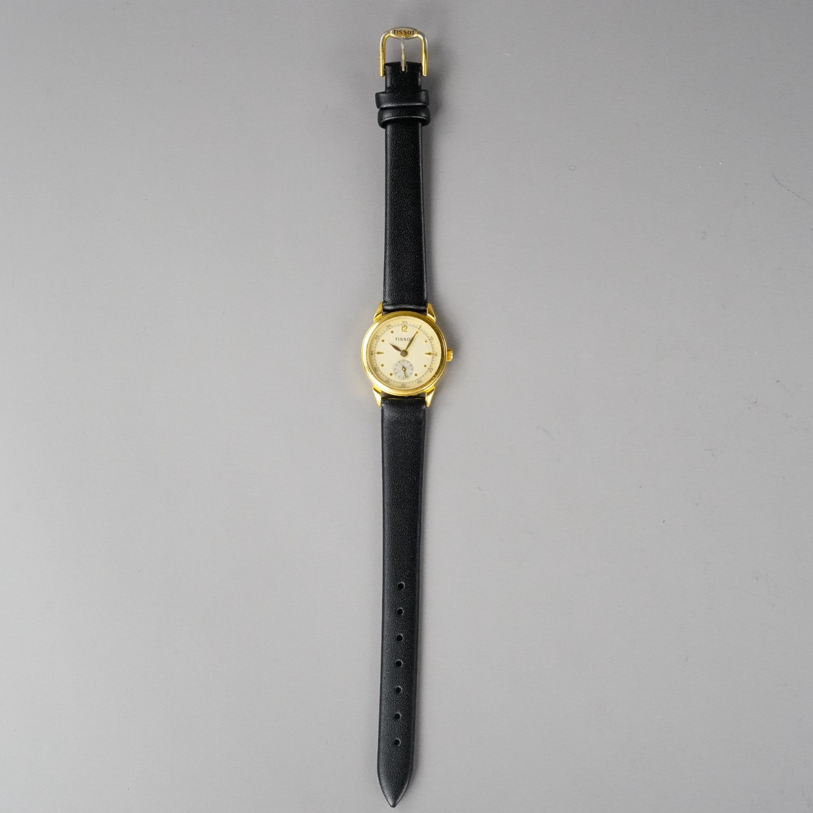 Tissot A220 QUARTZ Women’s Watch Gold 24mm Vintage New Batter New Leather Band