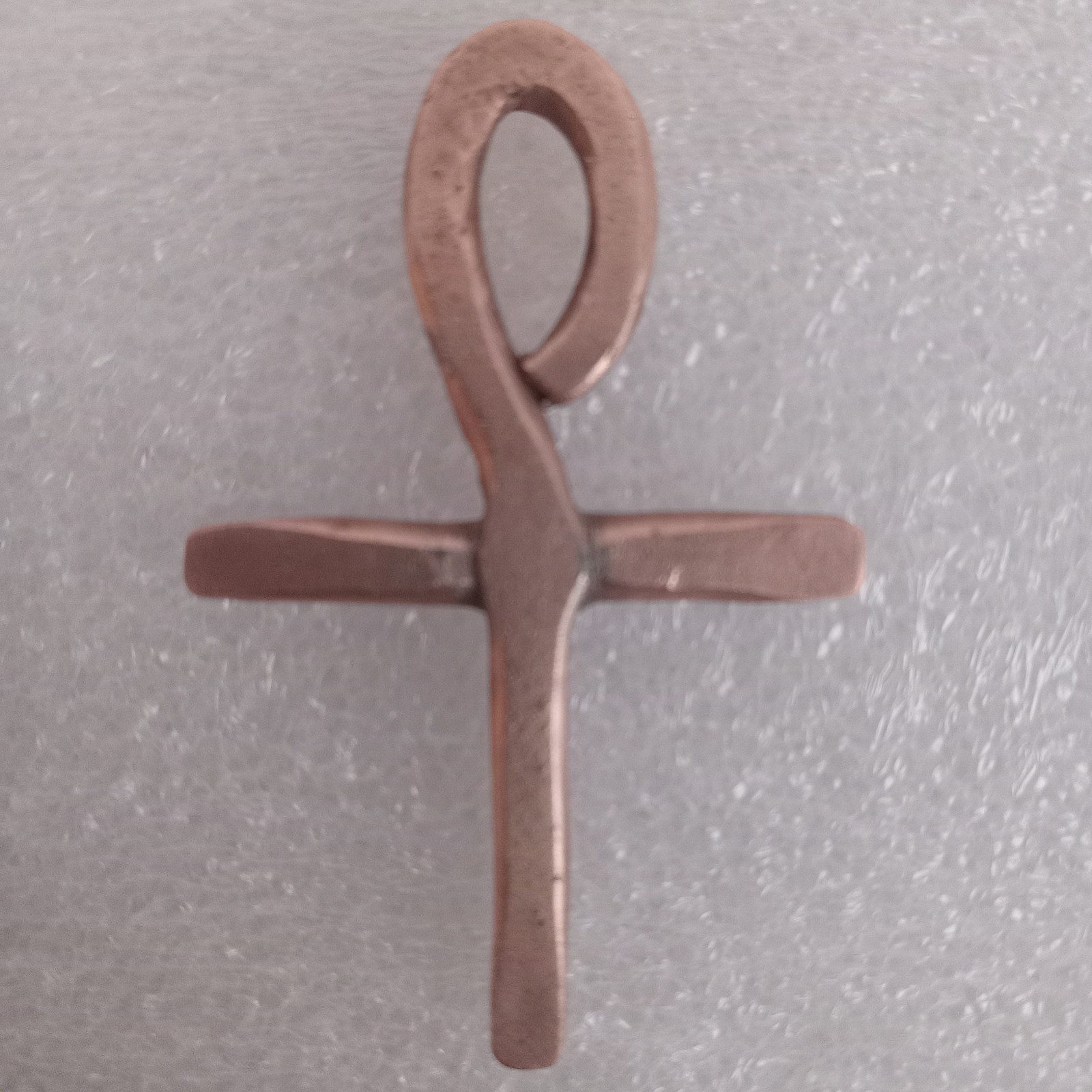 Handmade Copper Ankh Pendant – Egyptian Symbol of Life