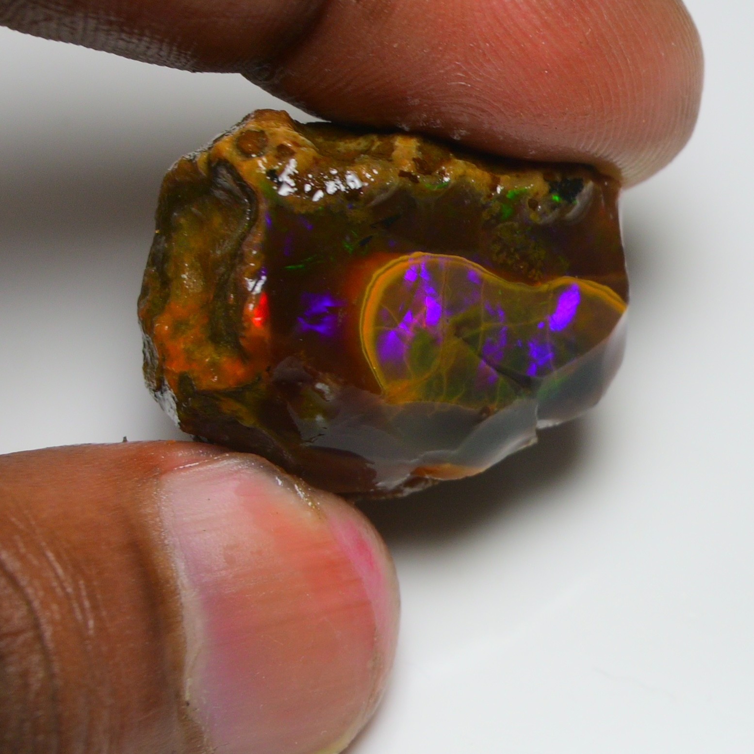 Opal Rough 58.85 Raw, Crystal Opal Specimen, Opal Gemstone