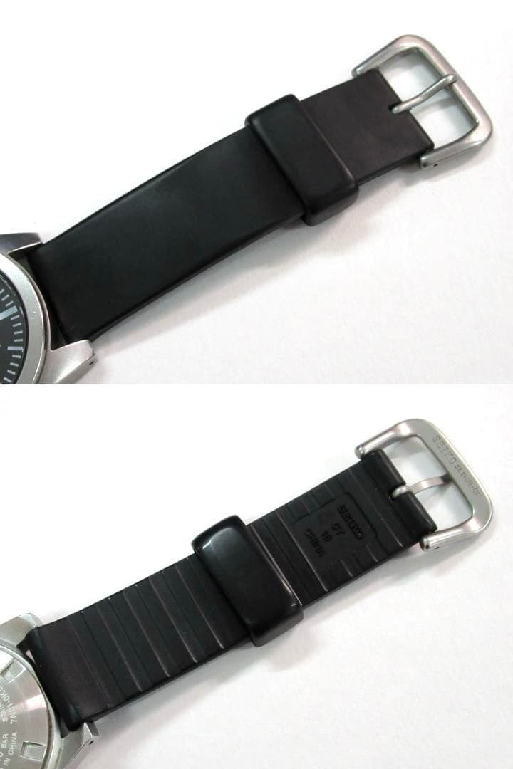 Seiko x Nano Universe SUS 7N01-0KL0 QZ Black Dial Men’s Watch Wristwatch Rare