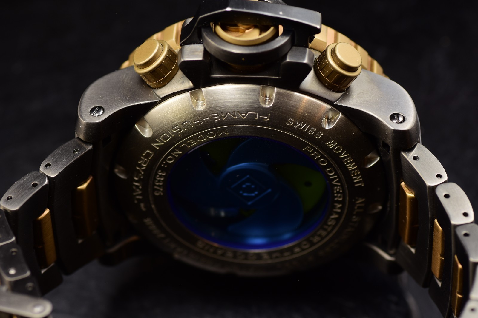 Invicta Artist Bone Collector Ladies Skull Swiss Stainless Steel Watch RARE
