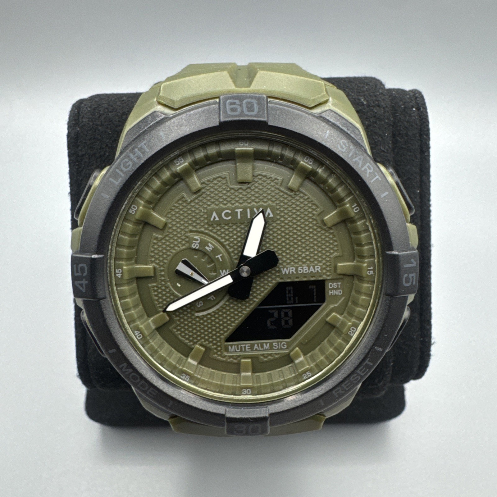 Activa X Invicta Spry Digital Essentials Men 53mm Army Green ACW2583-005