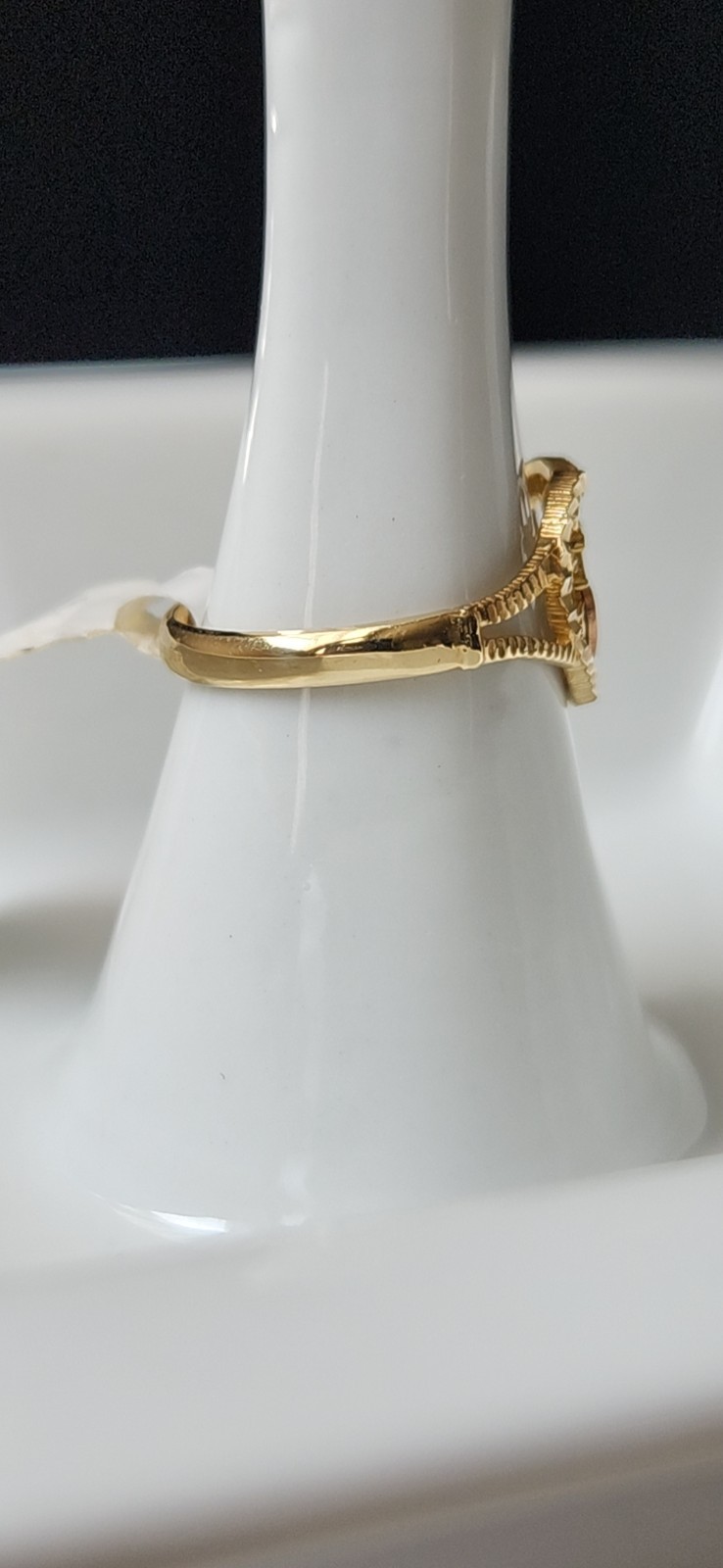 New With Tag 14 Kt Gold 15 Quincenera Ring Size 7