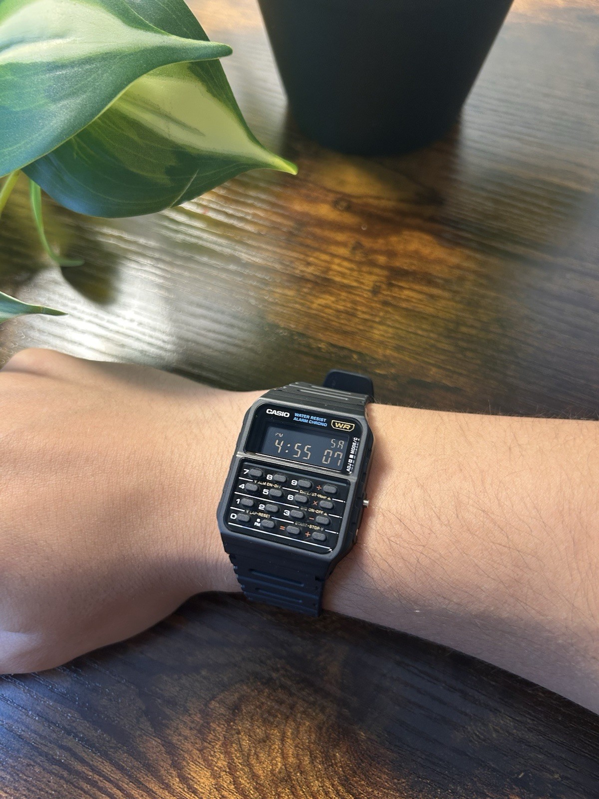 Custom Casio Calculator Watch CA53W | Negative Display Mod