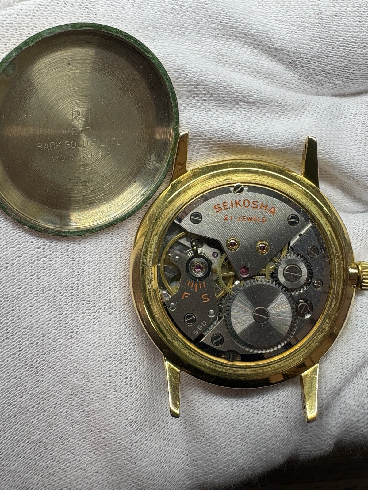 SEIKO Crown J15003 Vintage 1963 Hand-Winding Men’s Watch Overhauled Japan