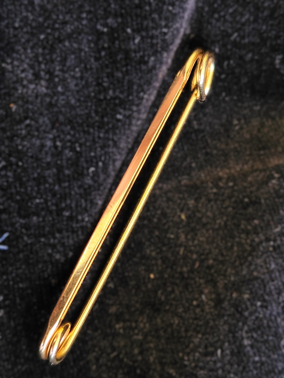 Vintage 1960-1970 Gold-plated Men’s TIE TACK / Tie Clip by SWANK – b1308