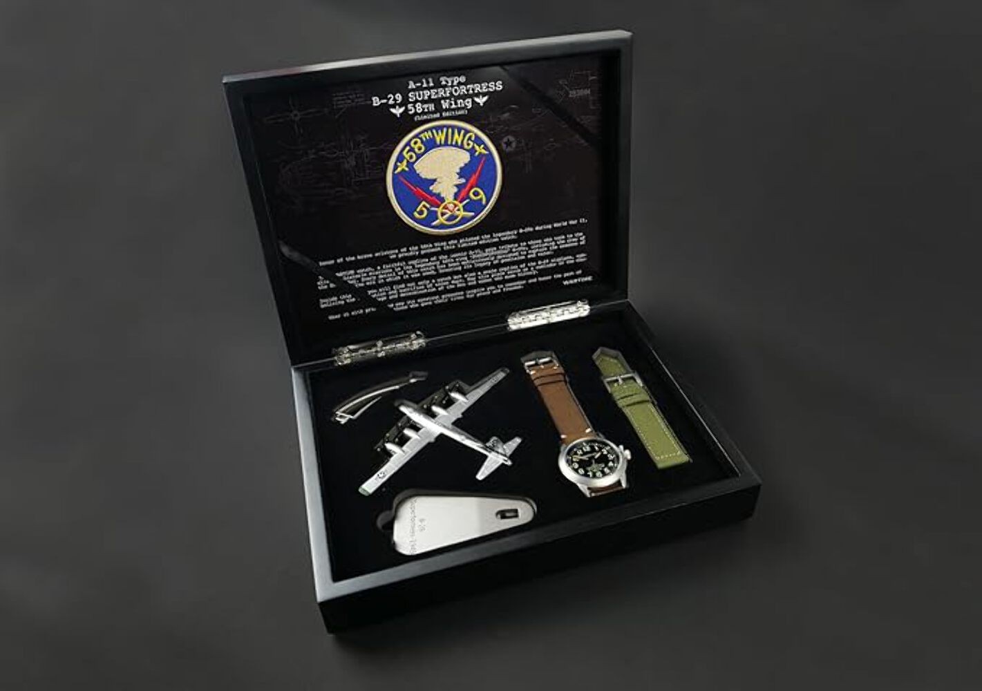 Wartime A-11 Military Aviator Watch WWII Limited Edition Collector 500 Units