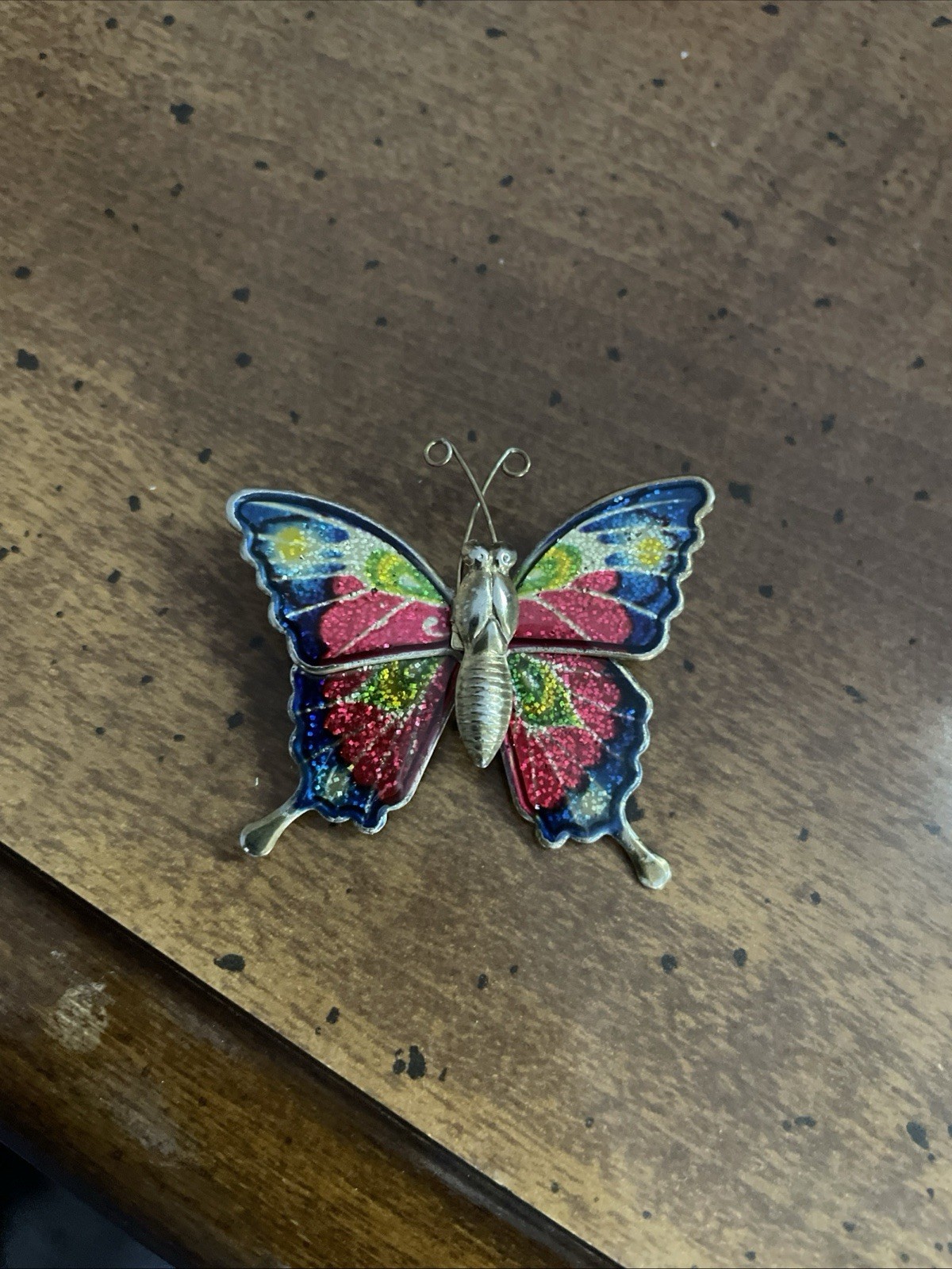 Butterfly Brooch Pin Pink, Small Spring, Fashion Jewelry