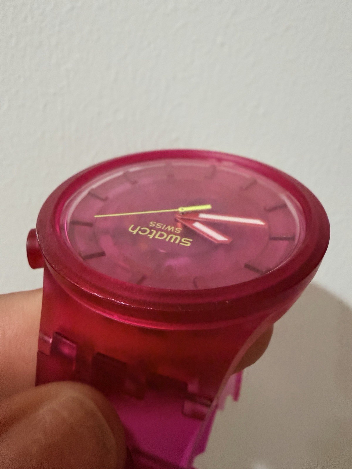 [swatch] PINK JOY SB05P102 Big Bold 47 mm NEW