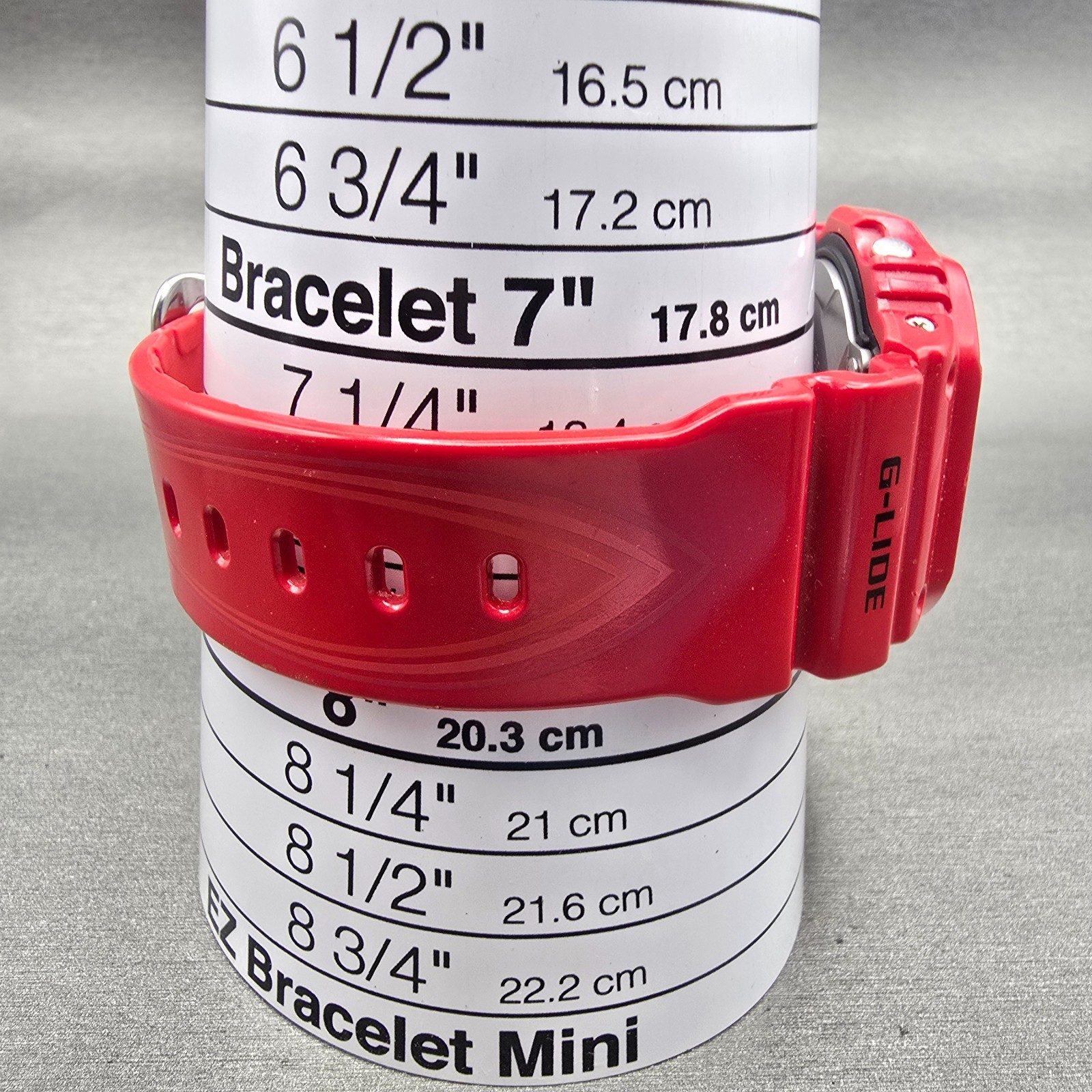 Casio G-Shock GLX-5600 Watch Men 44mm Red Alarm Chronograph G-Lide New Battery