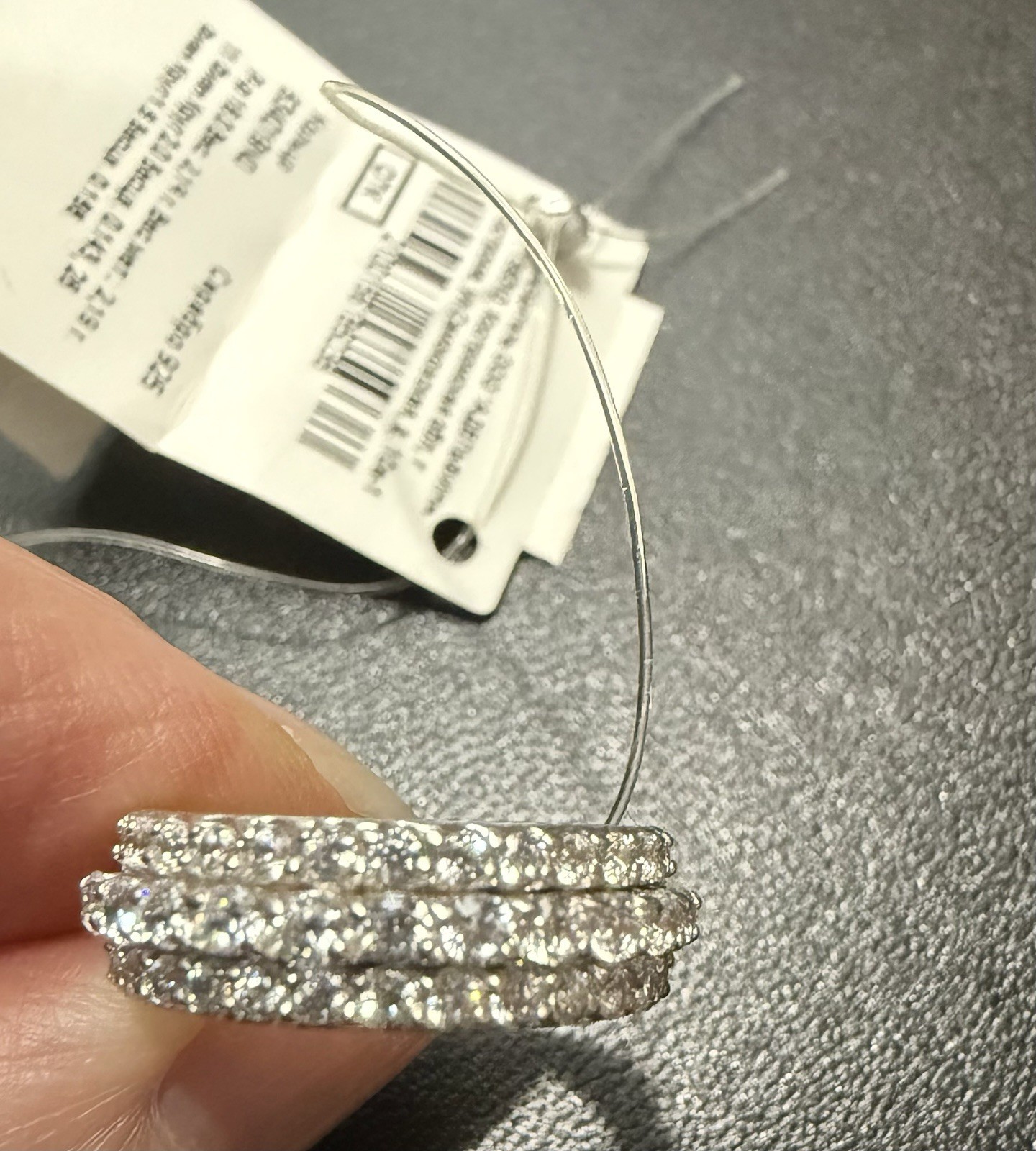 NEW 925 SILVER RUSSIAN RING size 5.5 5 16 JEWELRY CZ WOMEN GIRLS TOP BAND GIFT