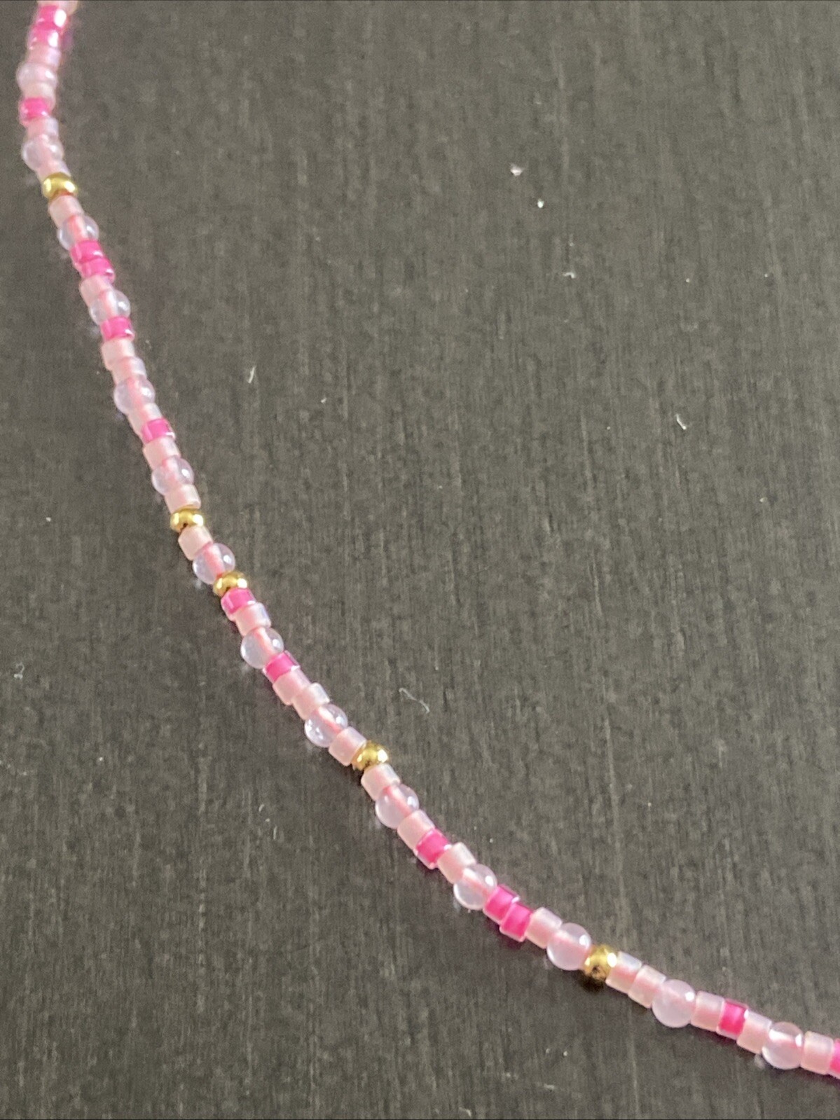 Gorjana 18K Gold Plated Poppy Gem Rose Quartz Necklace 233-106-31-G