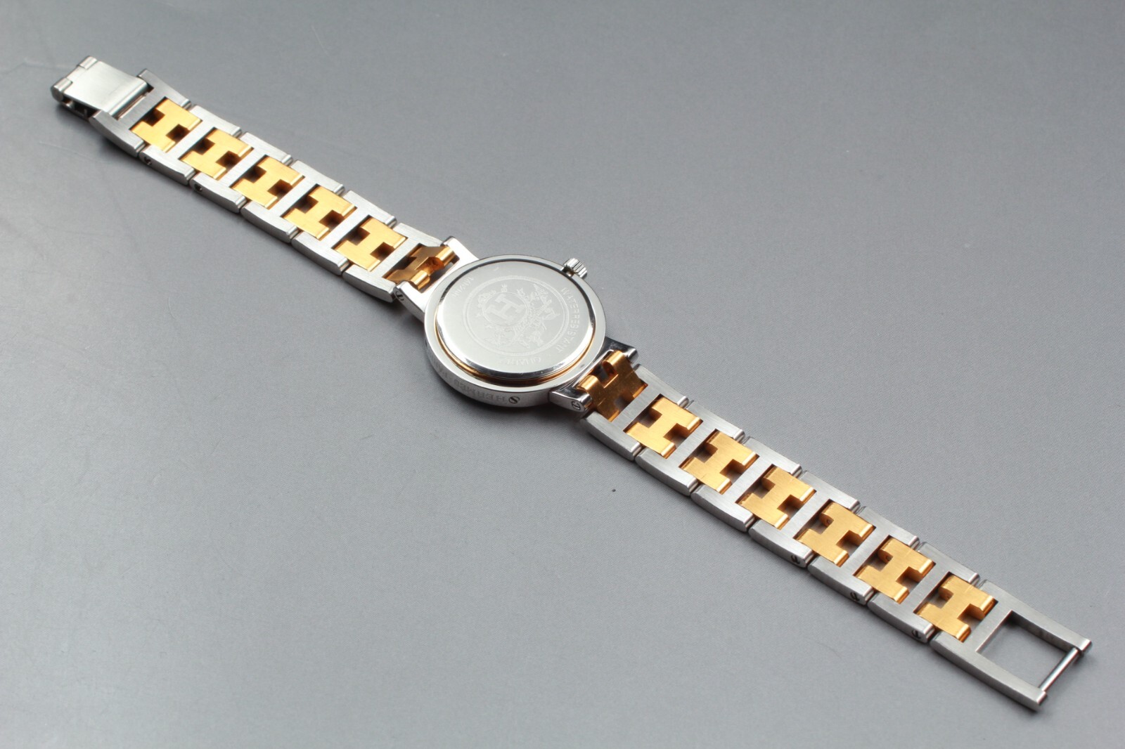 Vintage [NEAR MINT] HERMES Clipper 24mm Swiss made Qz Womens Watch From JAPAN