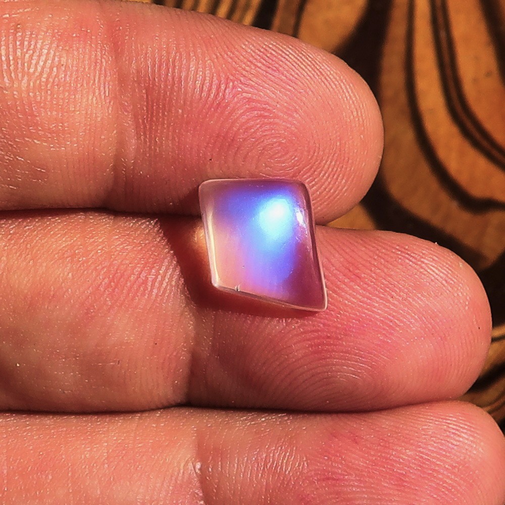 Loose Moonstone, Unique Designer Cabochon, 4.2 CT – 14.2 mm x 11.1 mm x 4.5 mm