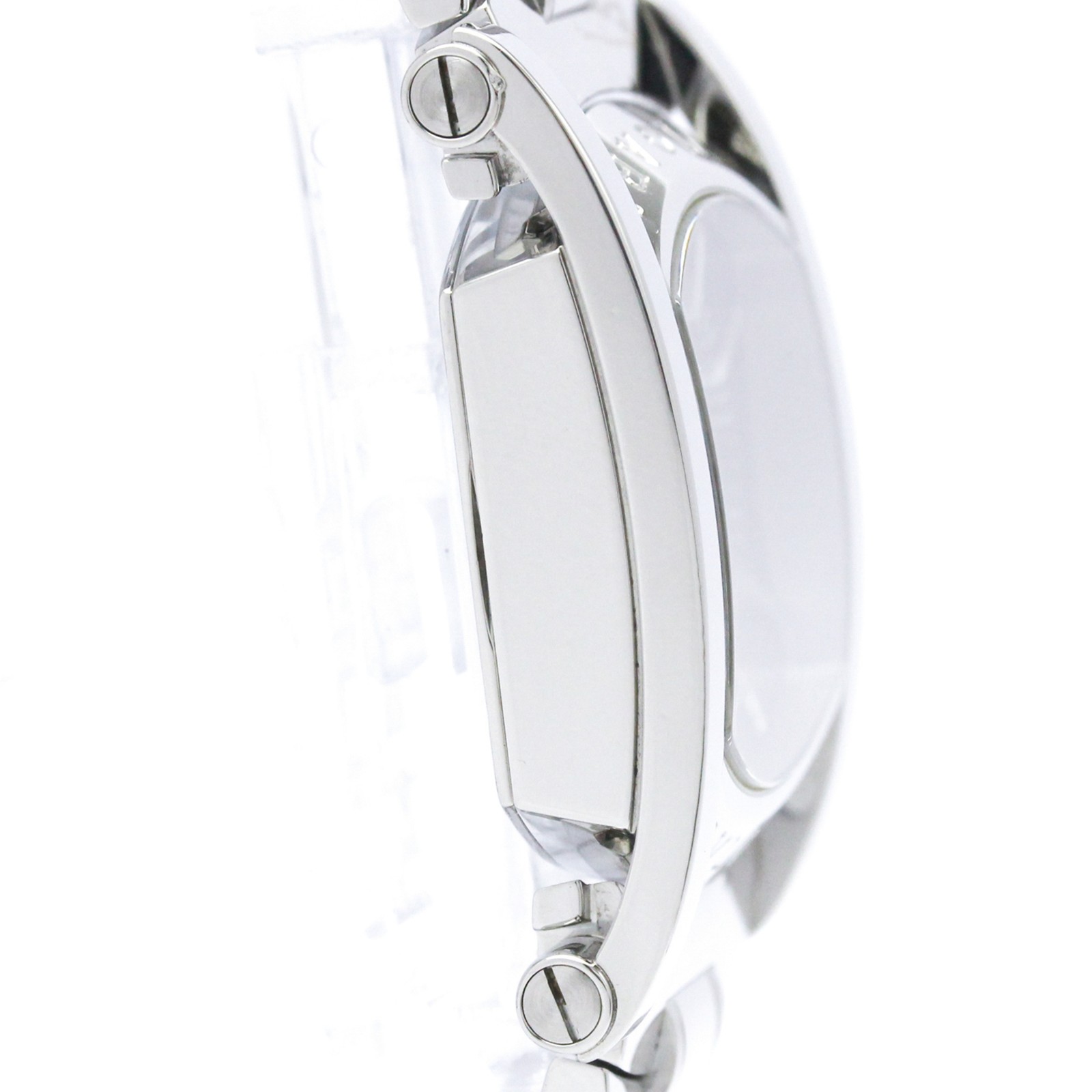 BVLGARI Assioma Stainless Steel Quartz Unisex Watch AA39S Polished BF592880
