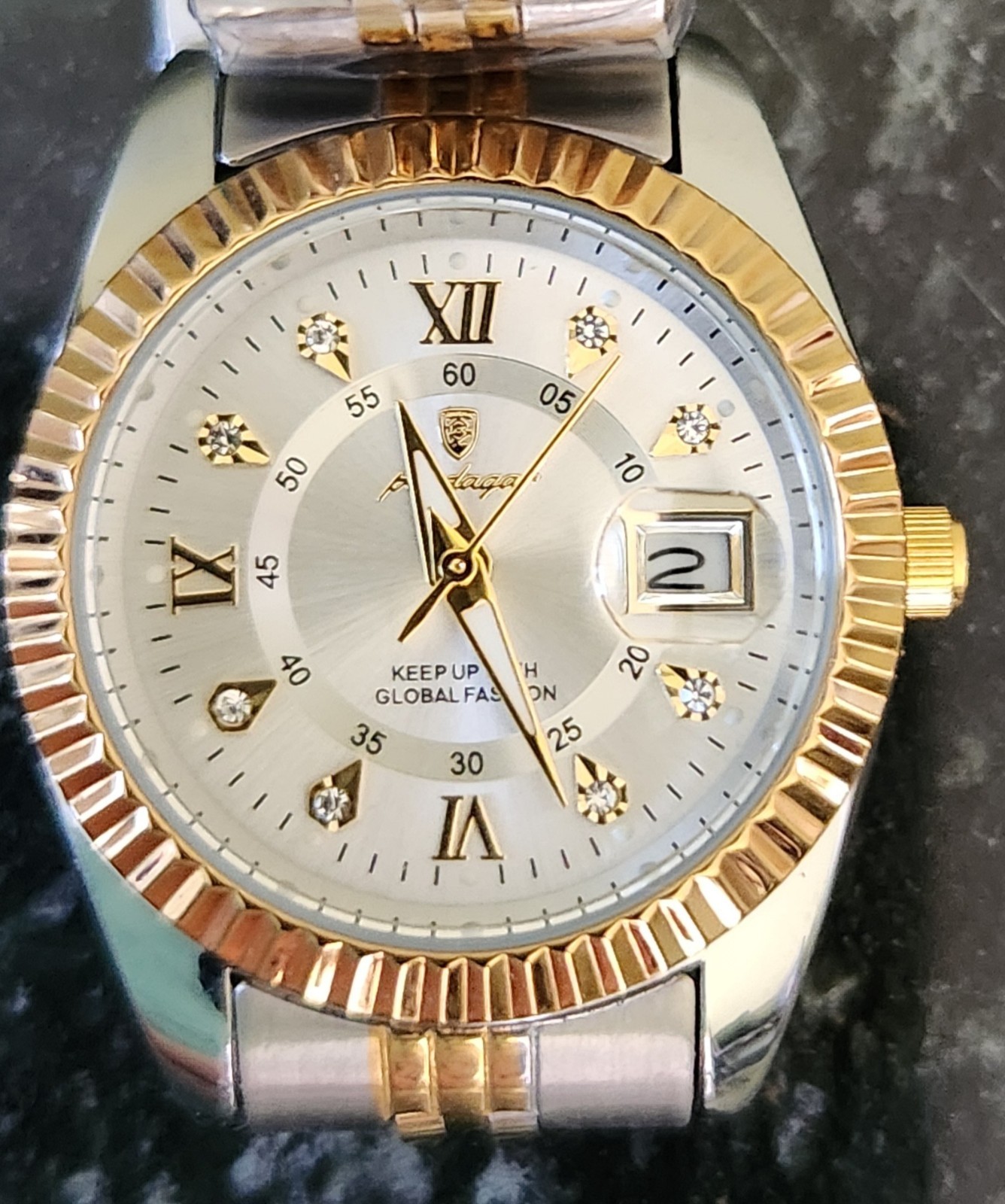 Poedagar classic luxury business quartz Women’s watch New Works