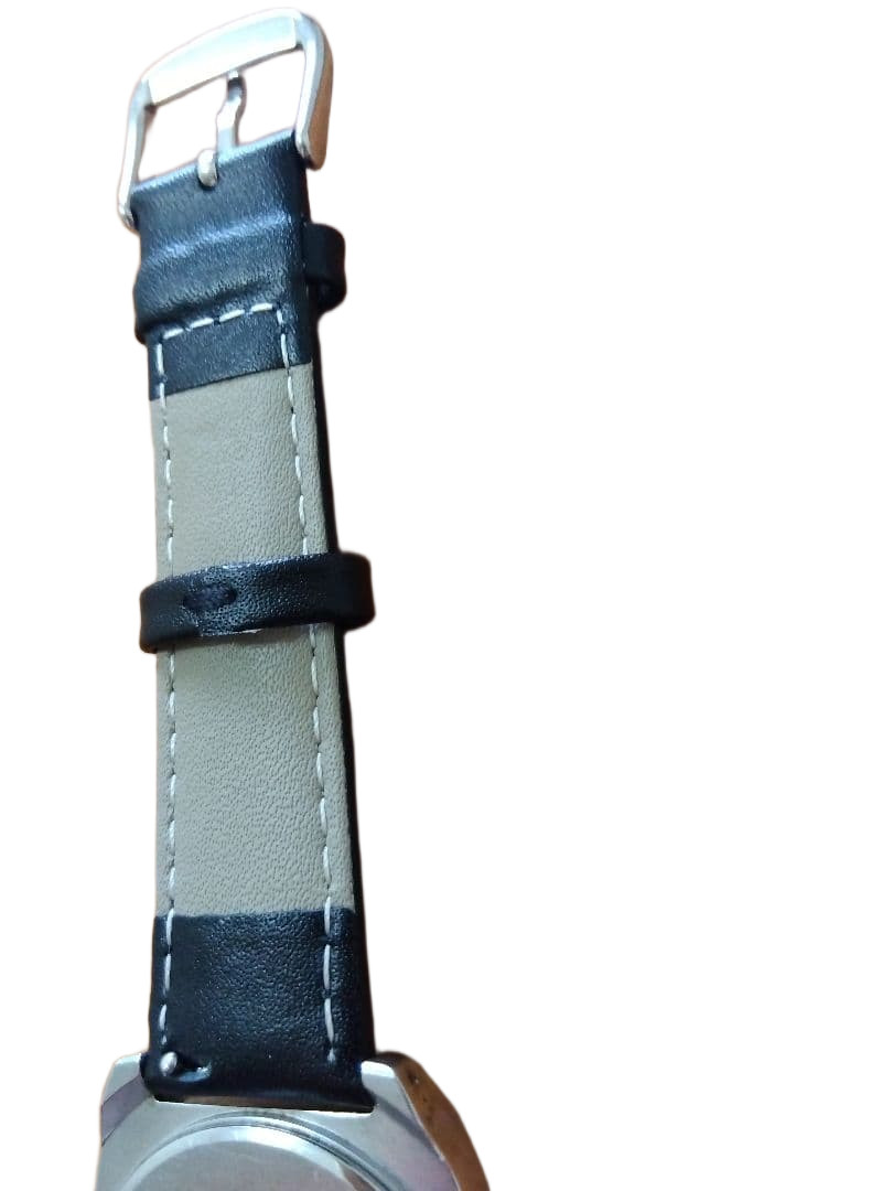 Exc+5 Vintage Seiko SUS 5Y89-0A50 Blue Dial Analog Quartz 35mm Men Watch JDM