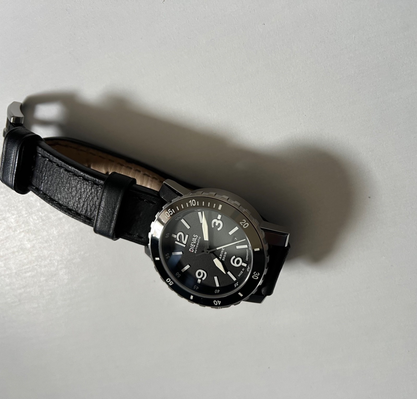 DIEVAS MARINE 500 41MM 316L Stainless Steel Excellent!