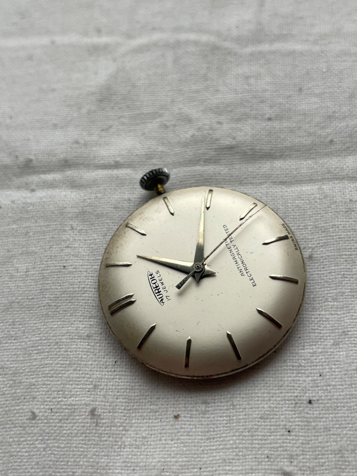 Aureole 17 jewels – movement for mens watch AS IS – lot 0604