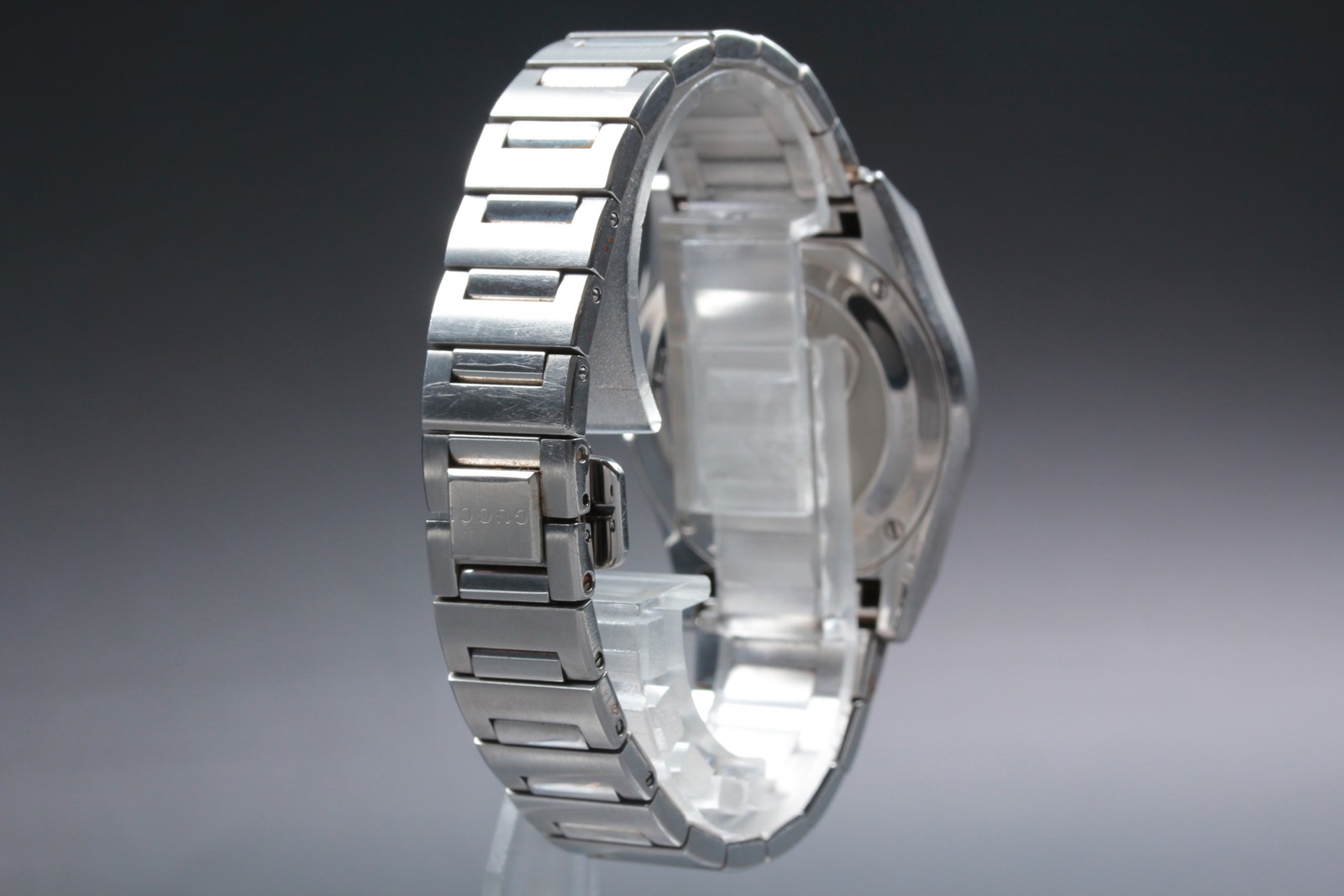 [Exc+4] Gucci Pantheon Silver Quartz Watch Unisex 1154 From JAPAN