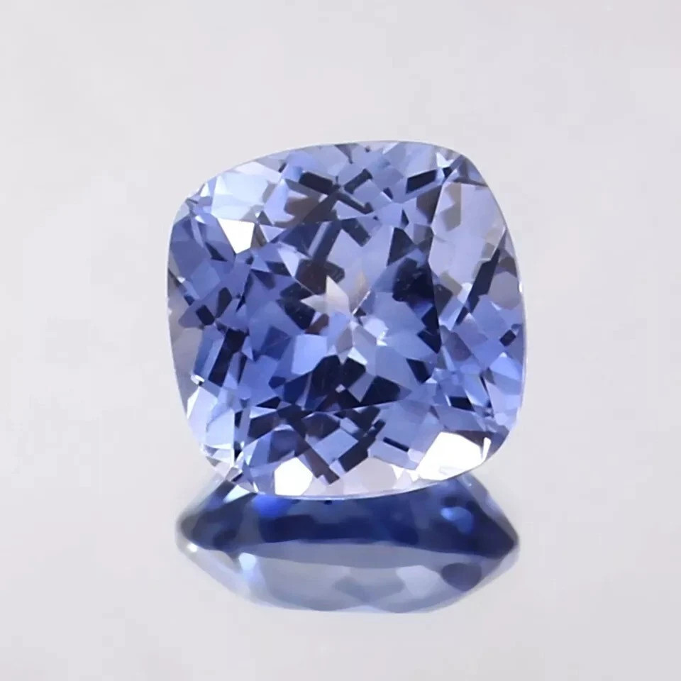 AAA Natural Flawless 9.65 Ct+ Ceylon Blue Sapphire Cushion Loose AG Gemstone