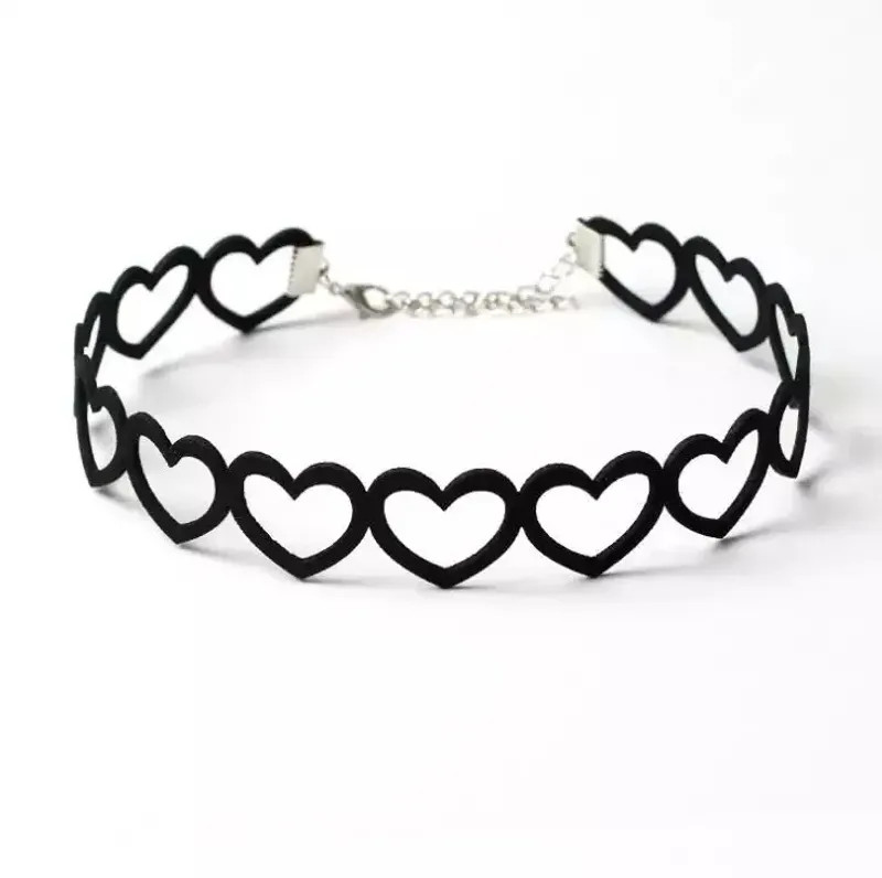 Korean Fashion Velvet Choker Necklace for Women Vintage Sexy Lace Necklace with