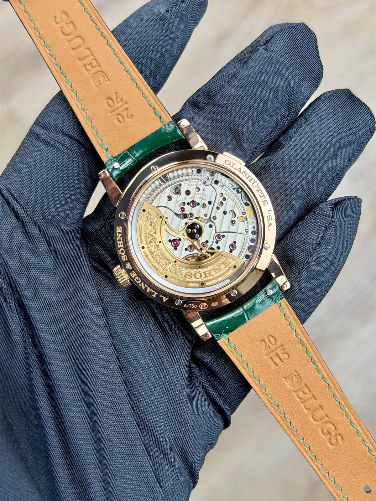 A. Lange & Sohne Lange 1 Daymatic 39.5 Argente Roman Preowned 2013 320.032