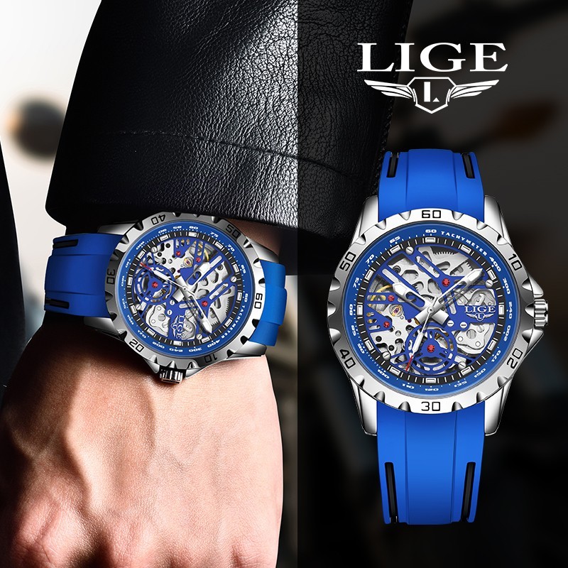 Military Men Watch Watch Automatic Mechanical Luminous Sports Luxury Wristwatch