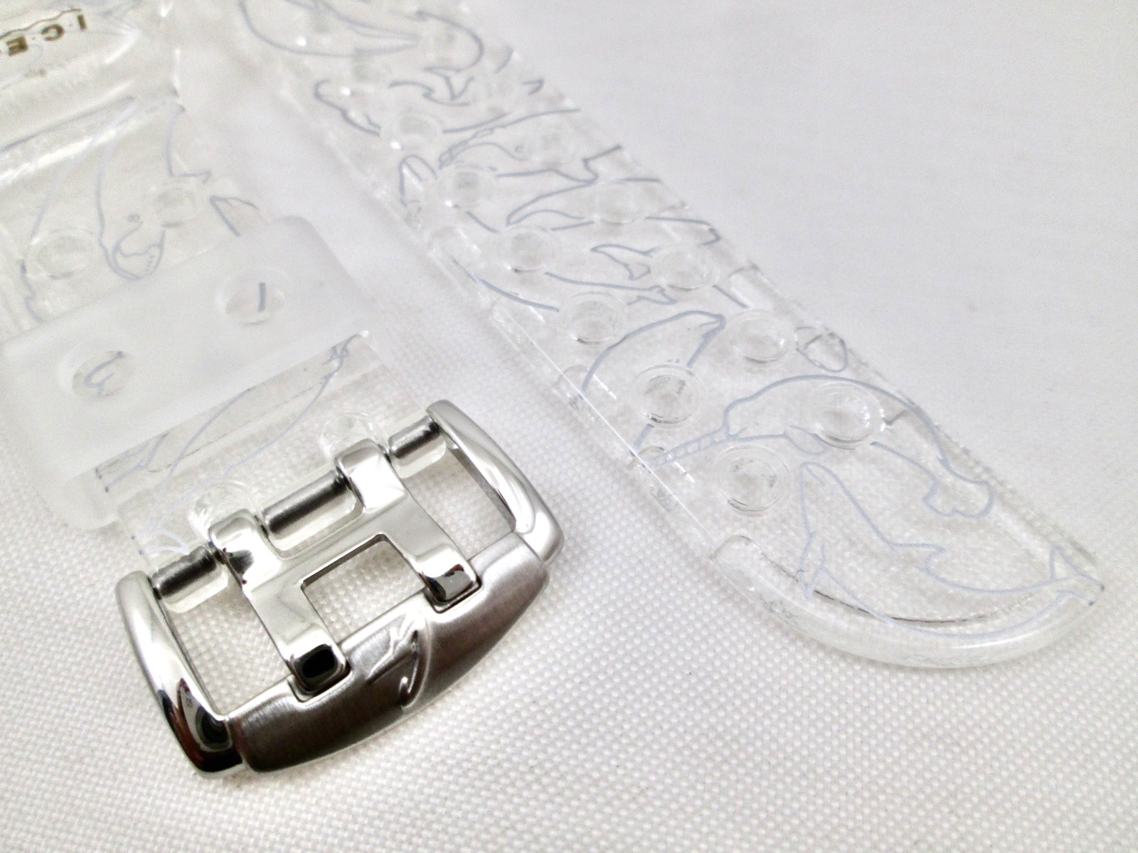 Casio G-Shock Frogman I.C.E.R.C GF8251K GF-8251K-7 watch band clear translucent