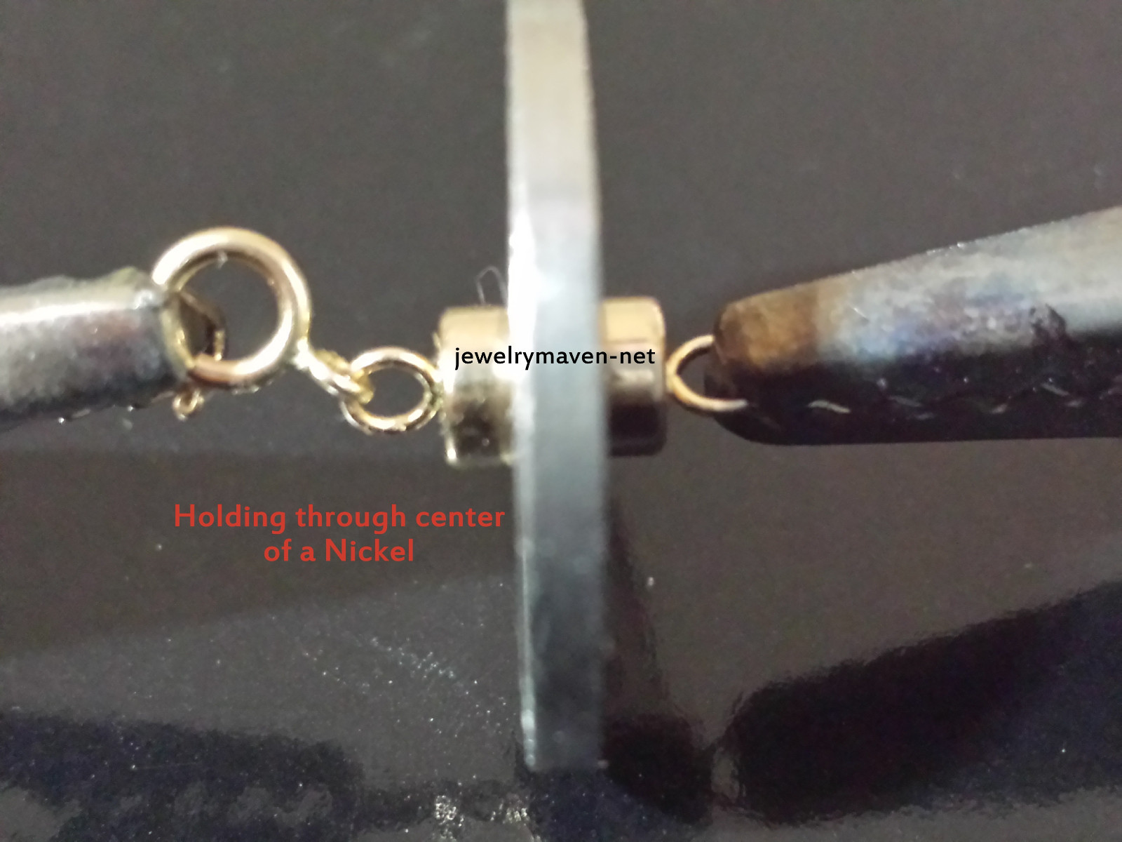 (3) 4.5mm Yellow 14k Gold FILLED MAGNETIC CLASP Extender 5mm spring ring USA