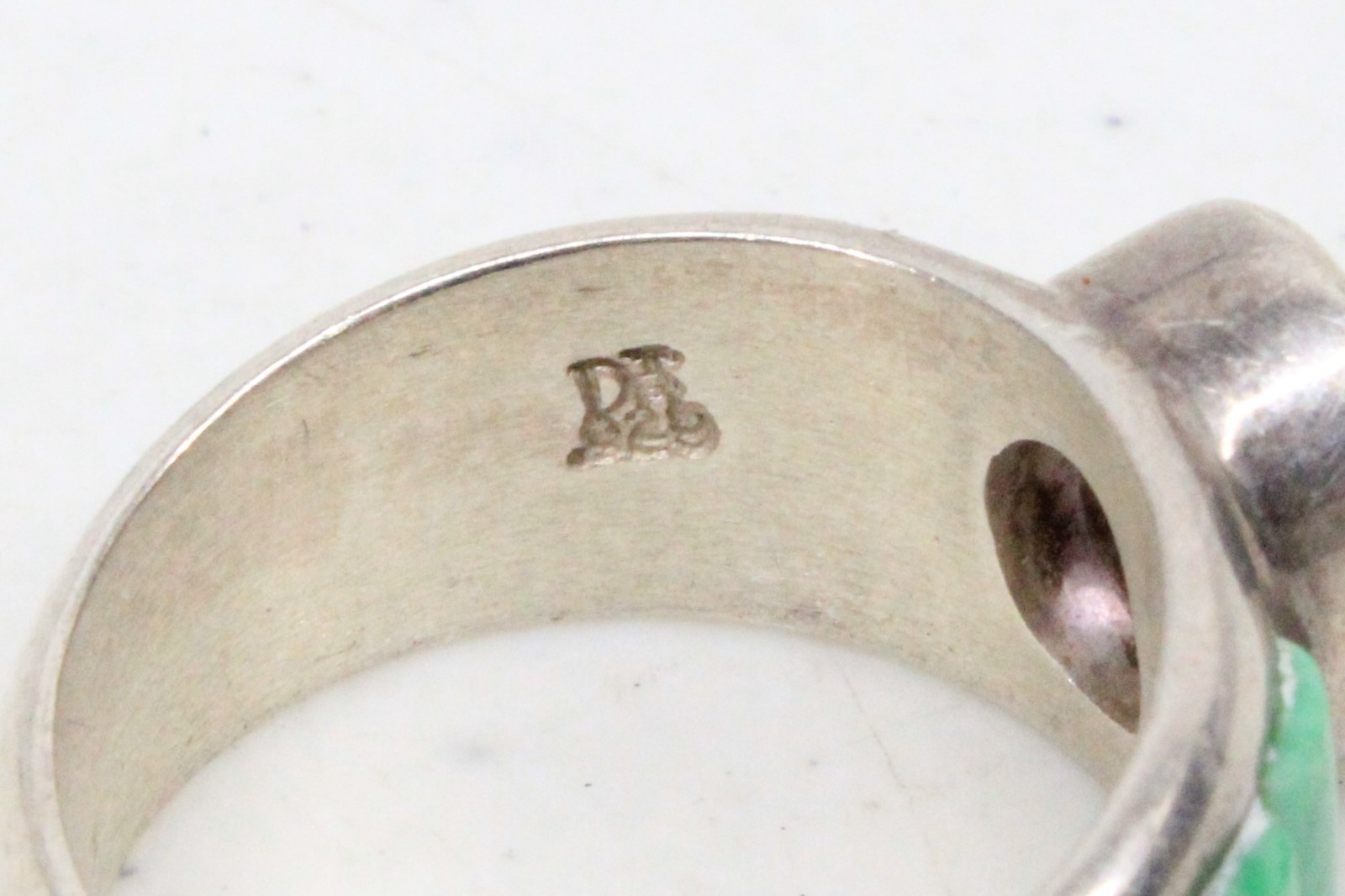 Vtg Jay King DTR Mine Finds Multi-Stone 9G 925 Sterling Silver Ring Sz 8.75