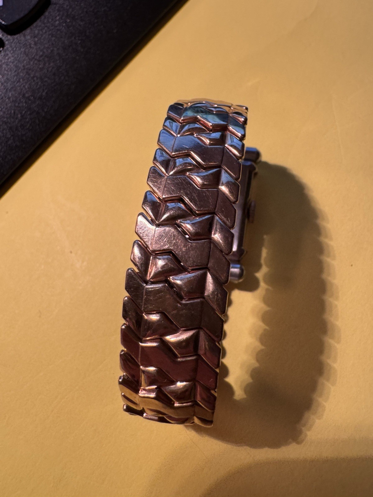 1940’s Men’s BENRUS 17 Jewel Watch, Diamond & Ruby Dial Pristine Condition