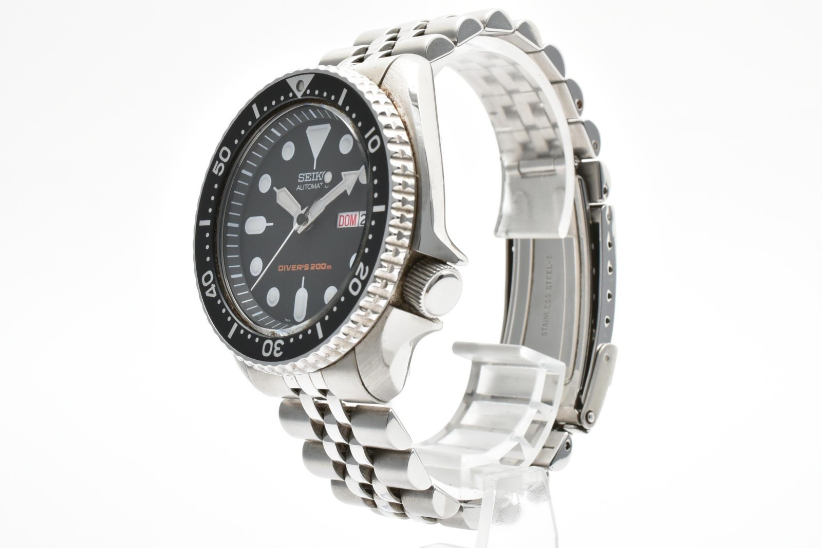 [NEAR MINT] SEIKO SKX007 7S26-0020 Divers Black Boy Automatic Men’s Watch Japan
