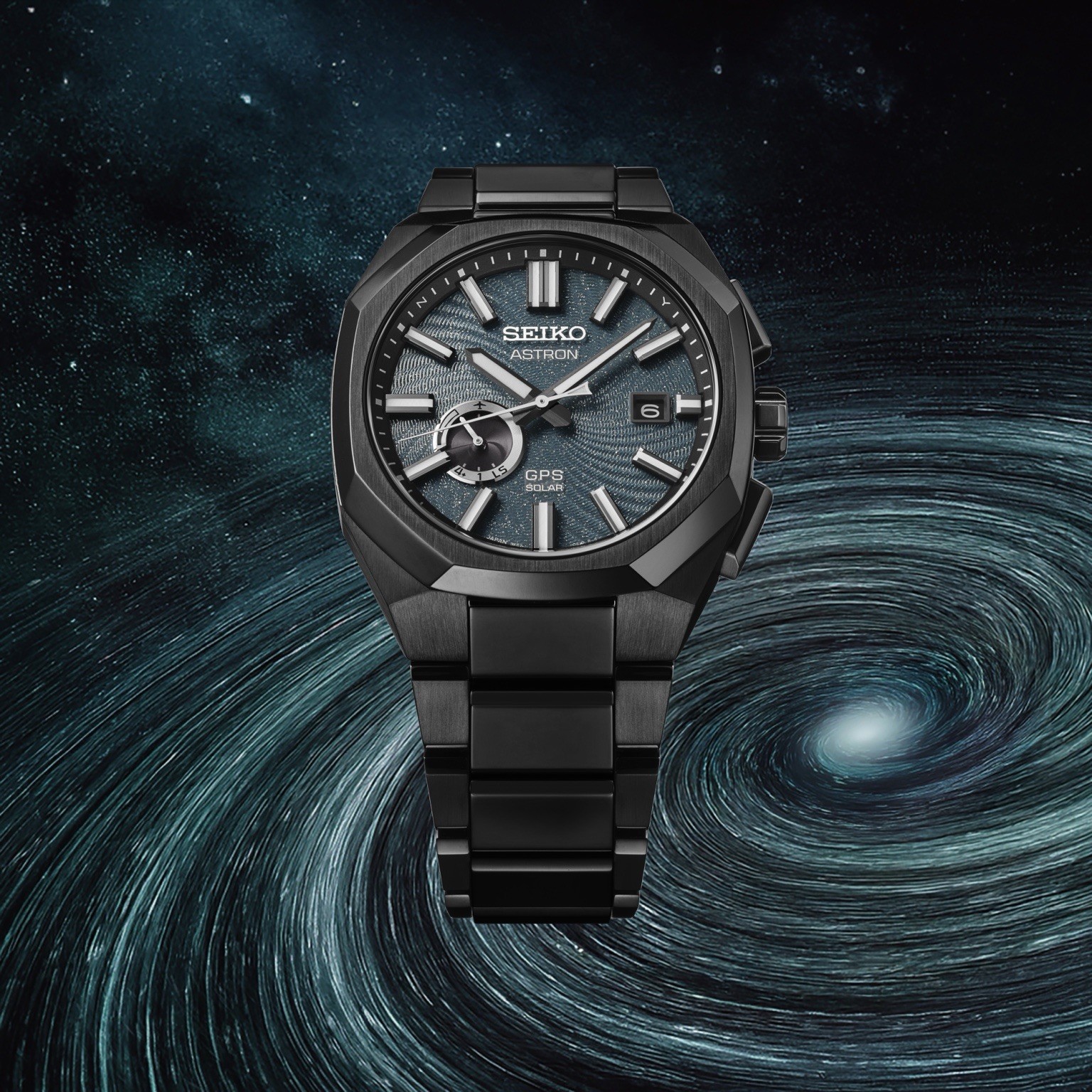 Seiko Astron Solar Limited Edition 41.2mm Turquoise Dial Titanium Watch SSJ039