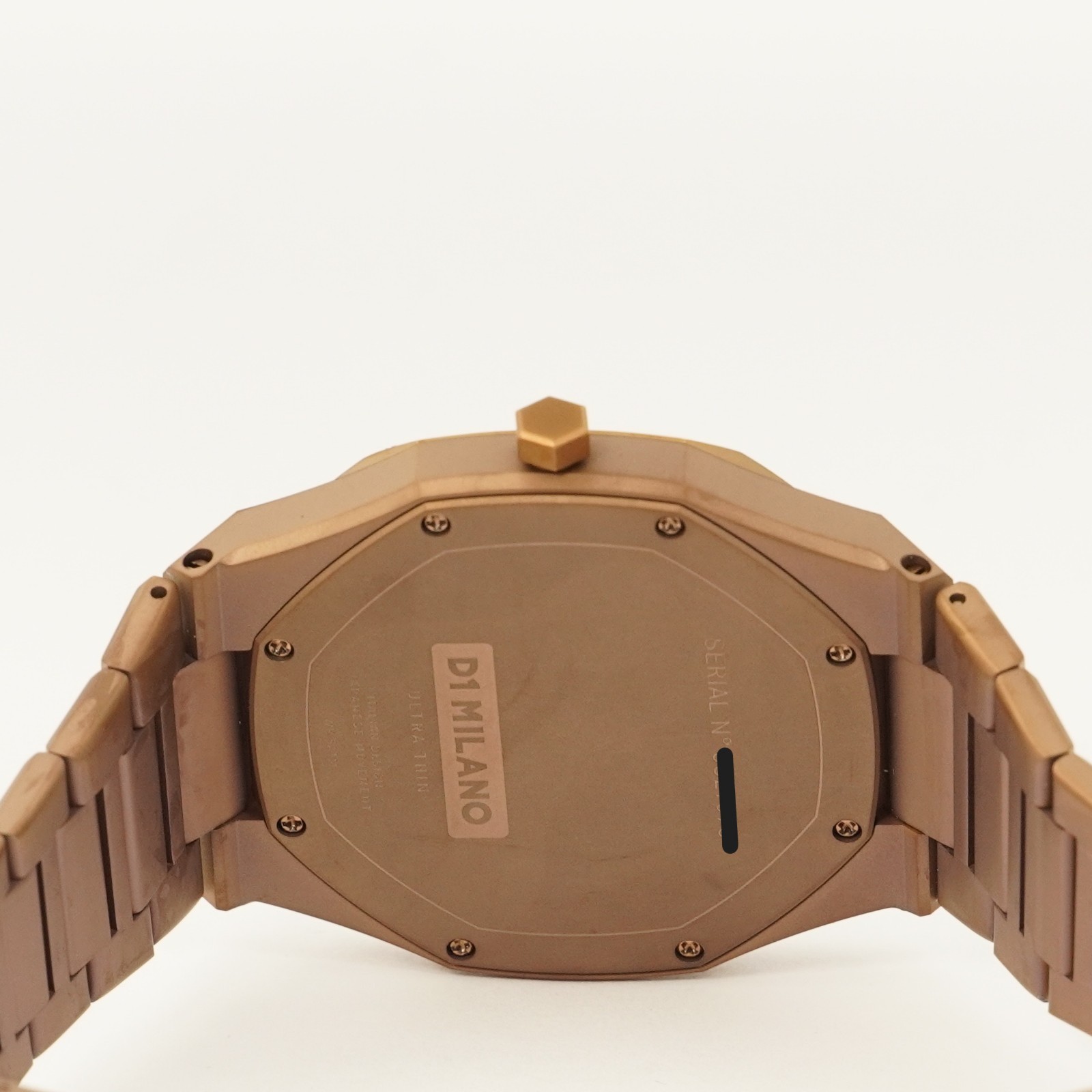 D1 Milano Chocolate Ultra Thin Bracelet Watch 40mm – D1-UTBJ10