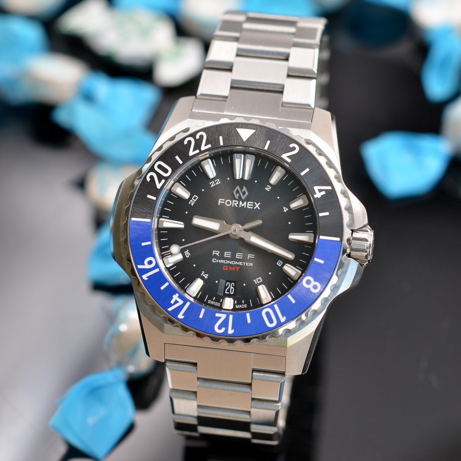 FORMEX REEF GMT 42MM Automatic COSC 300M Full Set 2025’s